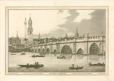 London Bridge by Joseph Farington